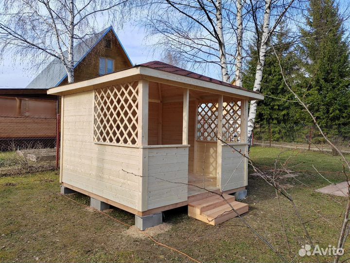 Беседка под ключ