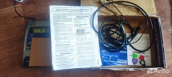 Гитарный процессор эффектов DigiTech RP200
