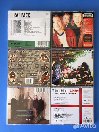 Фирменные компакт-диски: Япония, сша, Европа