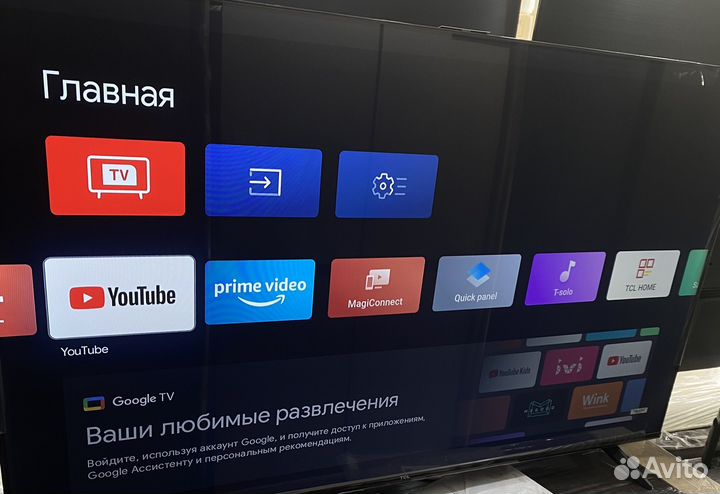 Телевизор TCL 50P637, 4K Ultra HD