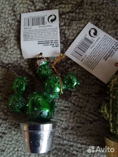 Кактусы- статуэтки сувенирные