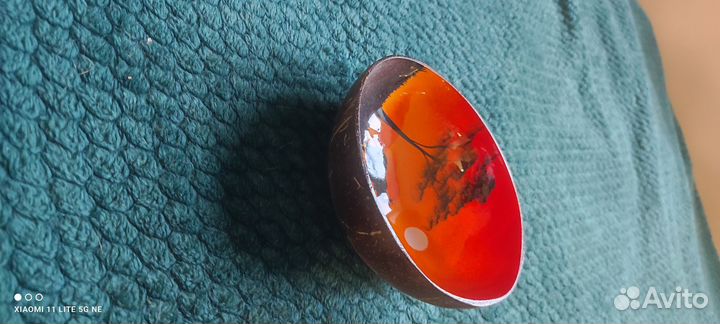 Тарелка из кокоса