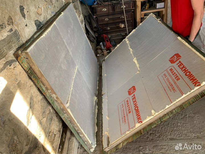 Ворота гаражные металлические бу