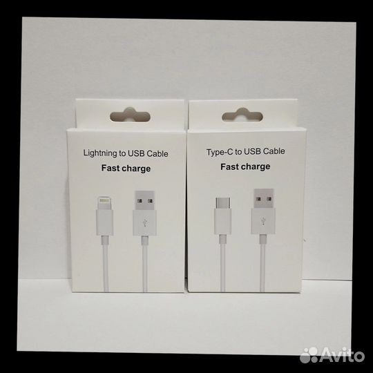 Зарядный кабель Type C/Lightning