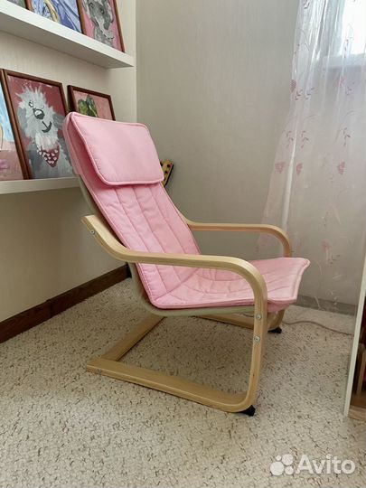 Детское кресло IKEA Поэнг