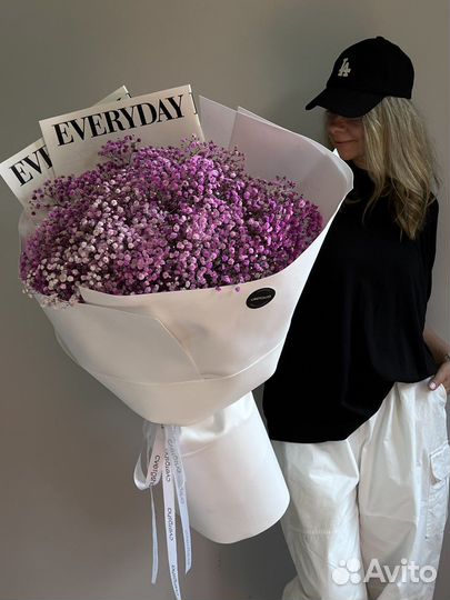 Гипсофила Букет из Гипсофилы Доставка Цветы