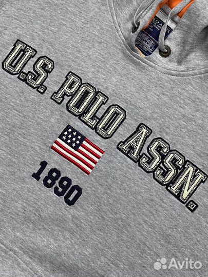 Плотное худи U.S. polo assn