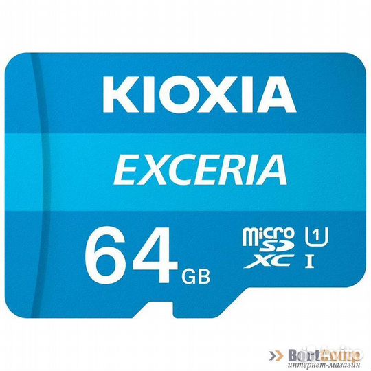 Память micro Secure Digital Card 64Gb class10 kiox