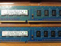 Память DDR3 2X1 Гб Hynix