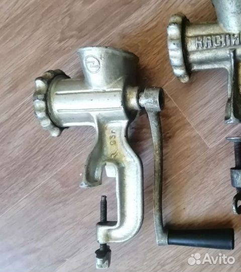 Мясорубка ручная СССР бу