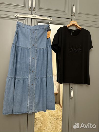 Юбка длинная