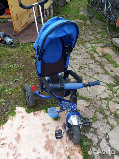 Детский трехколесный велосипед бу