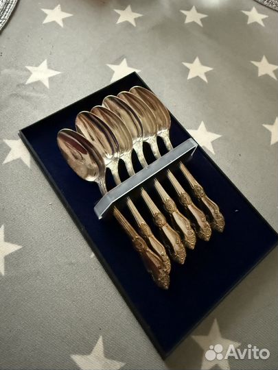 Набор мельхиоровых ложек