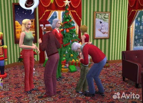 The sims 2 Christmas Party pack