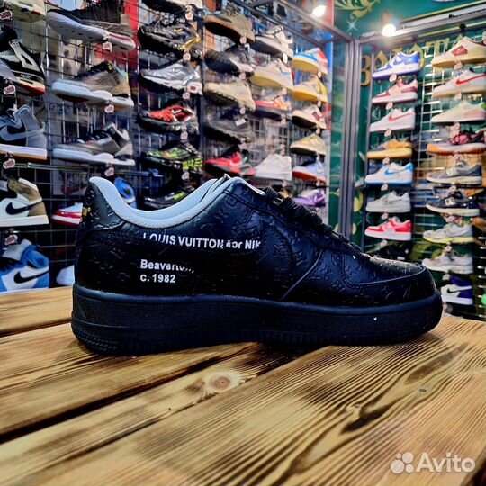 Кроссовки Nike Air Force 1 Low X Louis Vuitton Bla