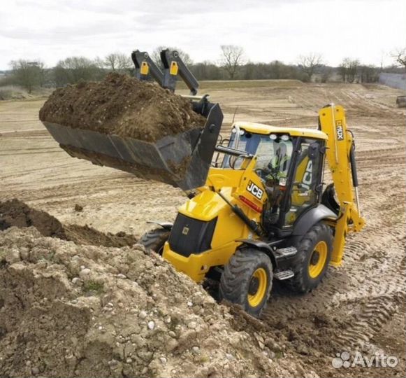 Аренда экскаватора погрузчика услуги