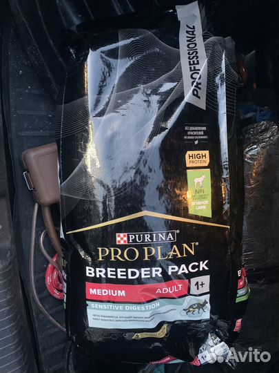 Purina pro plan для собак 18 кг