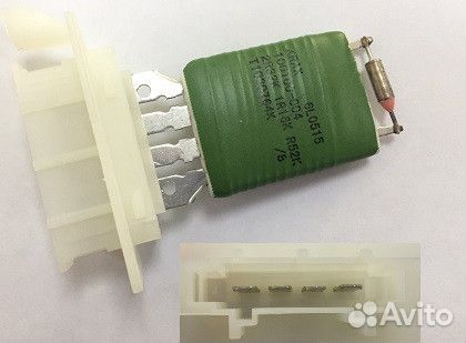 Резистор вентилятора renault LADA logan duster SAN