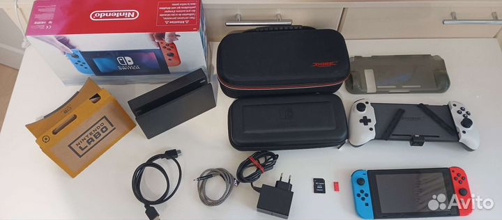 Nintendo switch 1 ревизия, прошитый