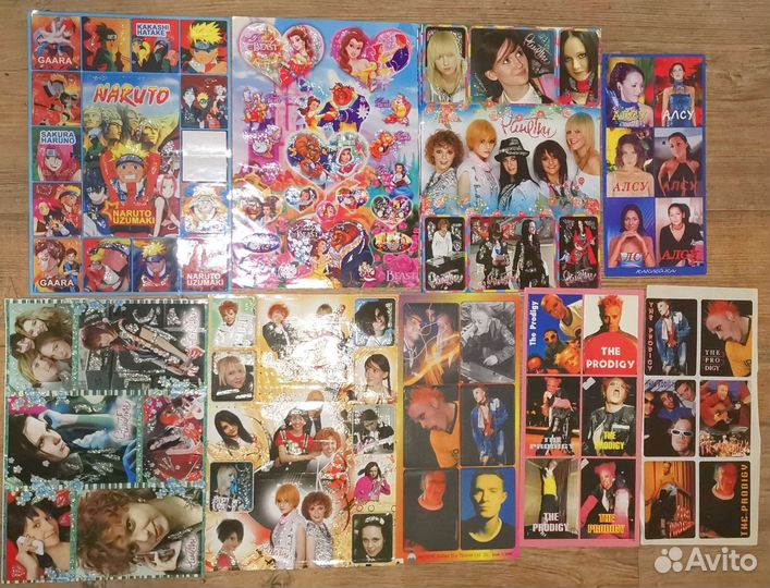 Наклейки по двухтысячным. Читаем описание