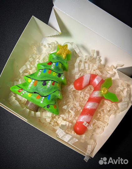 Мыло ручной работы новый год