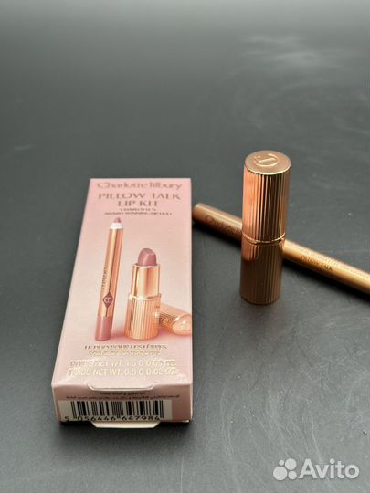 Pillow talk mini набор для губ charlotte tilbury