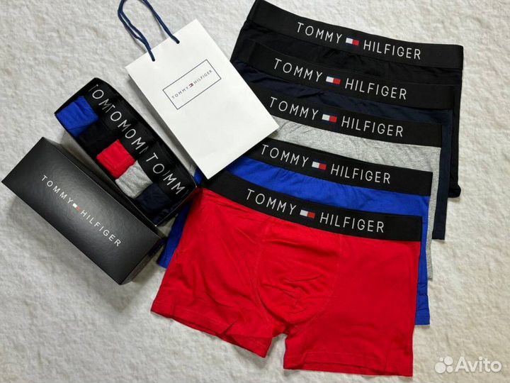 Трусы мужские Tommy Hilfiger боксеры хлопок