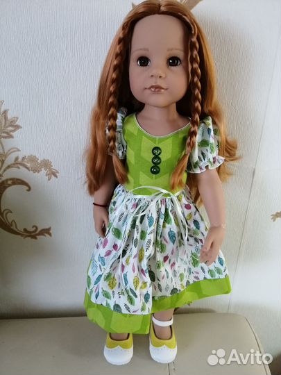 Кукла готц gotz Ханна с собачкой 16 года. нюд