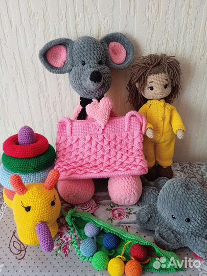 Вязаные игрушки