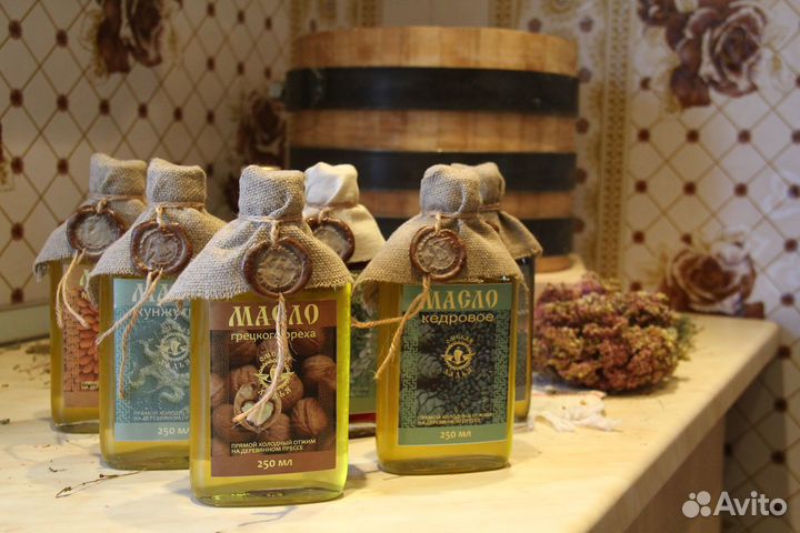 Масло конопляное сыродавленное