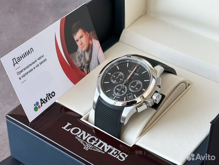 Longines Conquest V.H.P. Chrono оригинал