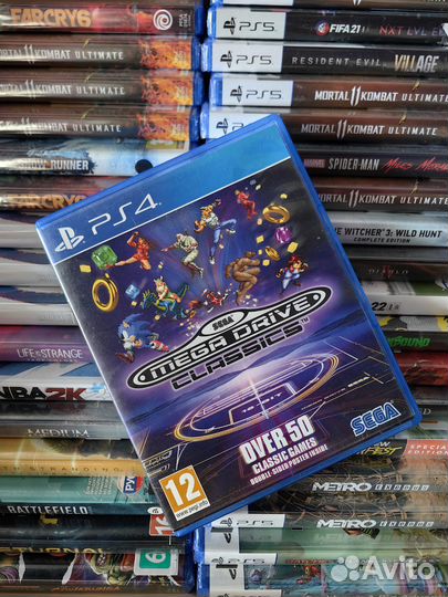 Игра Sega Mega Drive Classics ps4, ps5