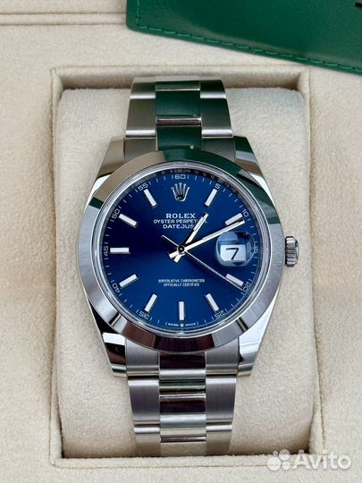 Rolex Datejust 41 Blue dial 126300