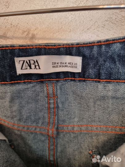 Джинсовая юбка zara