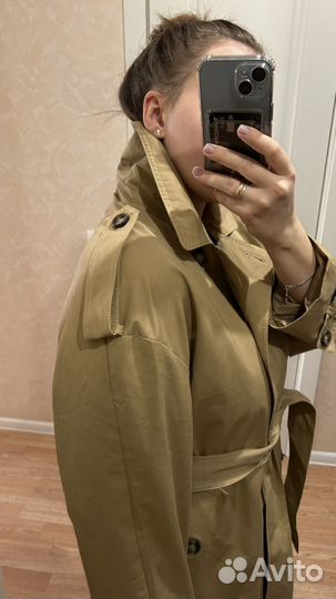 Тренч женский оверсайз 44