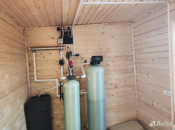 Система фильтрации воды.Обслуживание.Перезасыпка