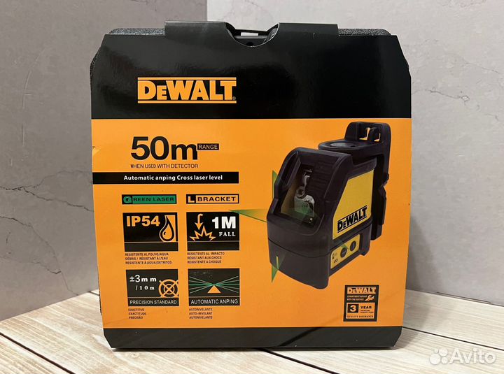 Лазерный Уровень Dewalt + тренога