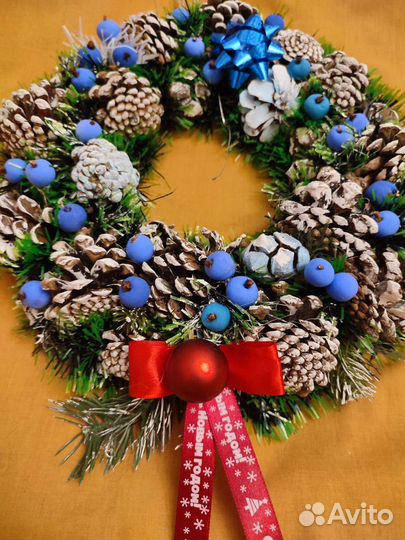 Новогодний рождественский венок