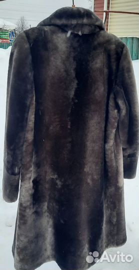 Шуба,стриженный мутон