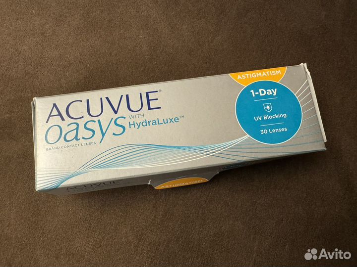 Линзы acuvue oasys astigmatism -0,75