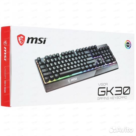 Клавиатура проводная MSI Vigor GK30