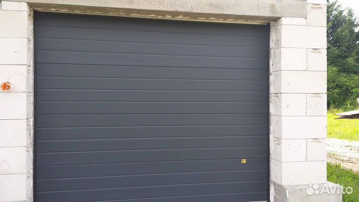 Секционные ворота бу