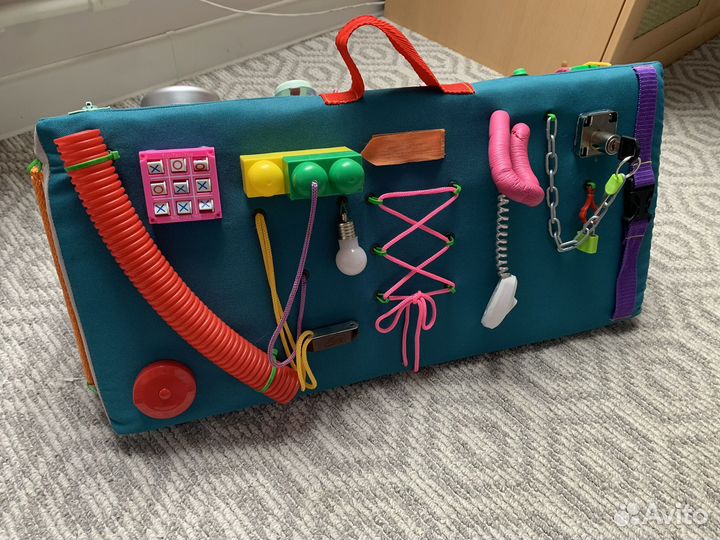 Бизиборд мягкий