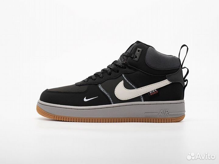 Зимние Кроссовки Nike Air Force 1 Mid Артикул 4356