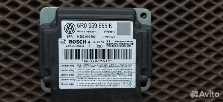 Блок управления Air Bag 6r0959655k