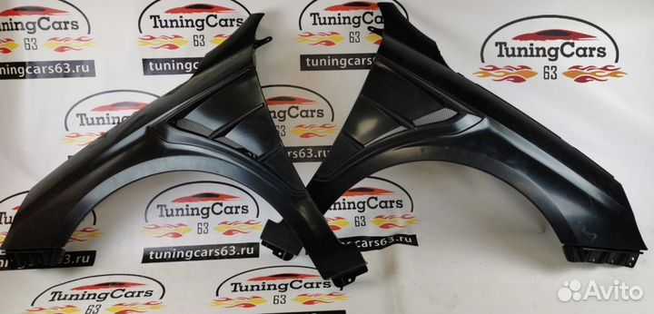 Крылья пластиковые LSD - Лада Веста под окраску