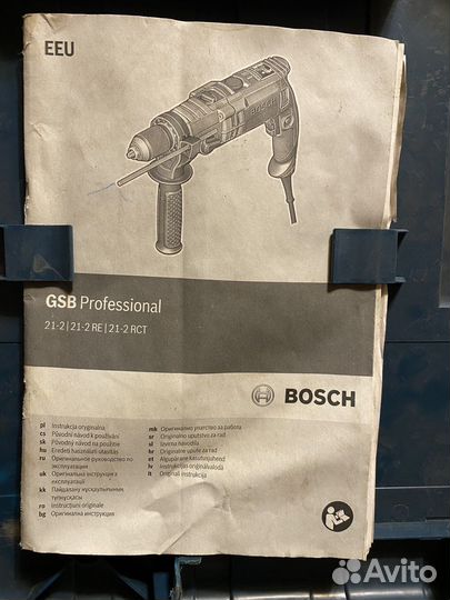 Дрель ударная bosch