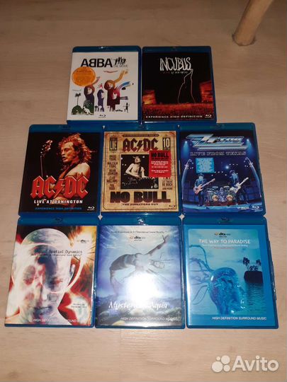 Музыкальные Blu-ray Disc. (лицензия)