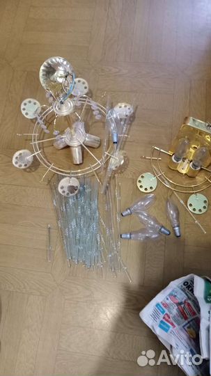 Люстры 3 шт бу