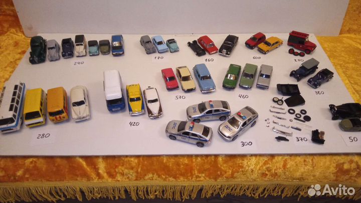 Машинки модели СССР 1 43 Deagostini